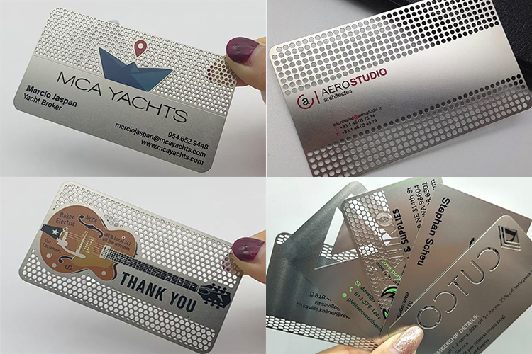 Custom Metal Business Cards  Design Your Unique Card Today