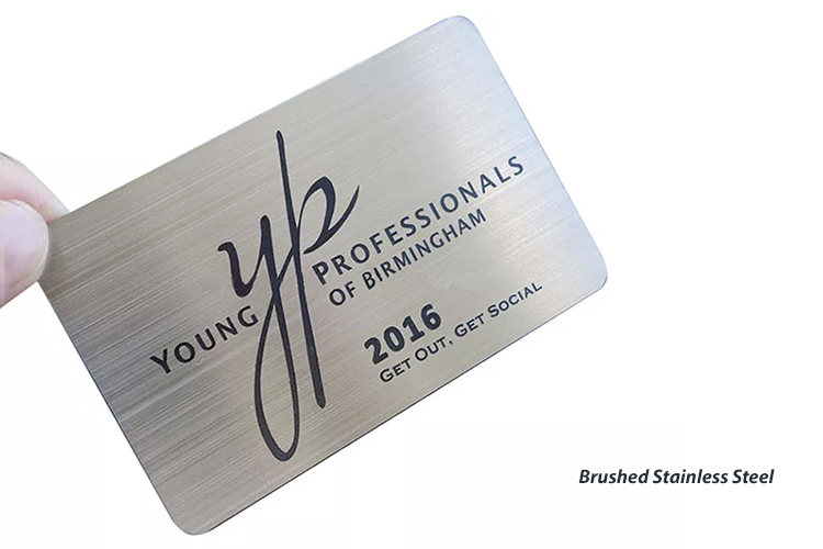 Manufacturers Customize Cut Out Metal Business Card Blanks Cards With  Different Finishing - GreatNameplates