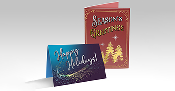  dual raised greeting cards