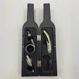 Wine Bottle Shaped Wine Gift Set