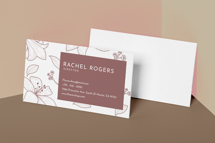 business cards (1 sided)