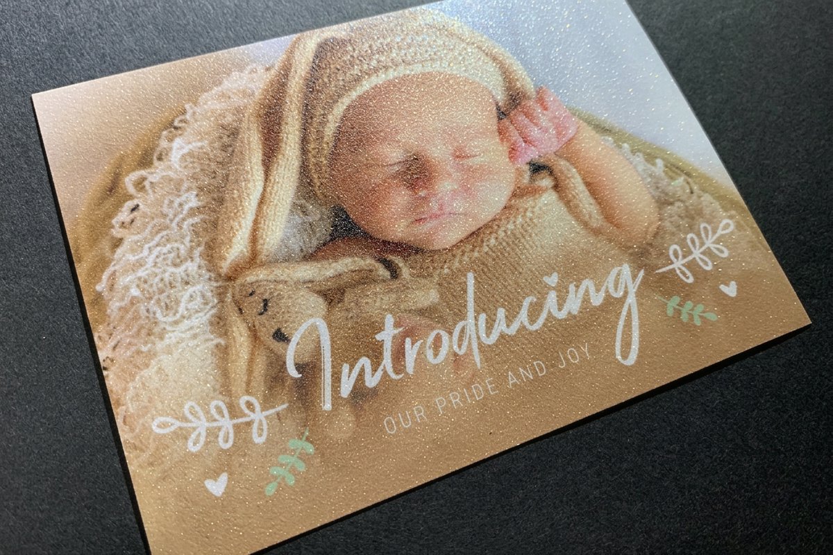 Diamond Glitter Invitations