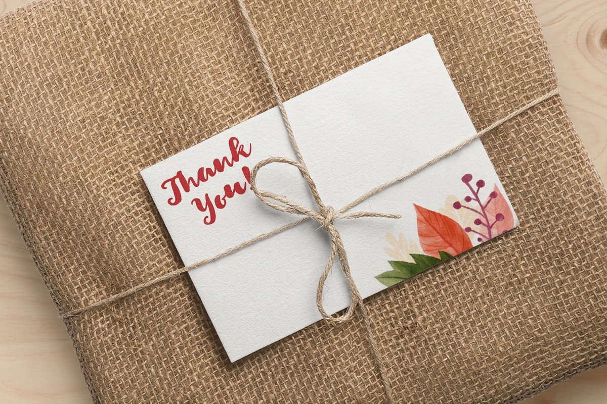 Flat Thank You Cards