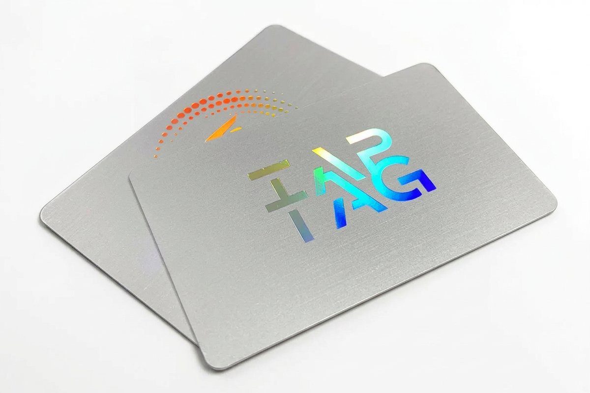 Holographic Plastic Cards