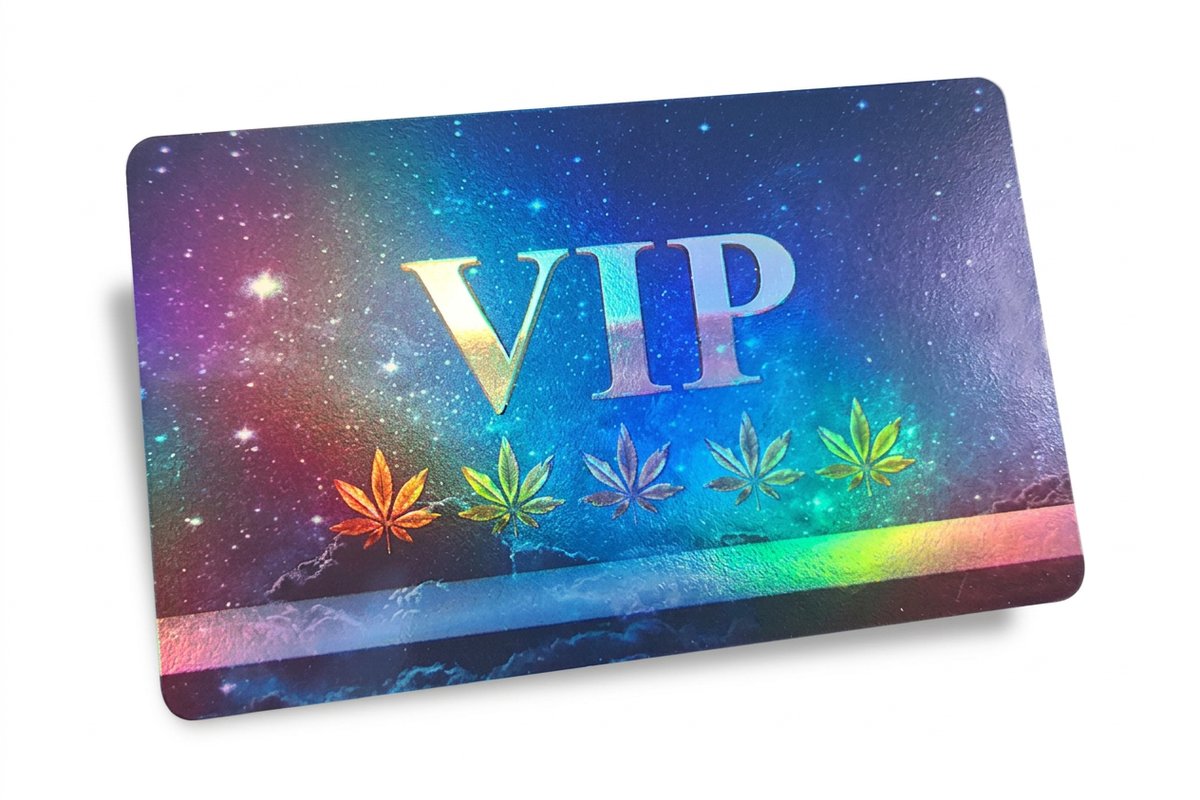 Holographic Plastic Cards