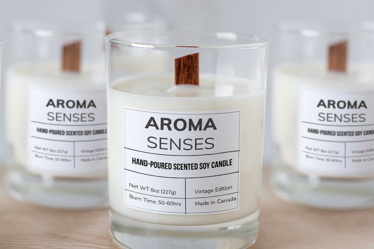 Premium Candle Labels