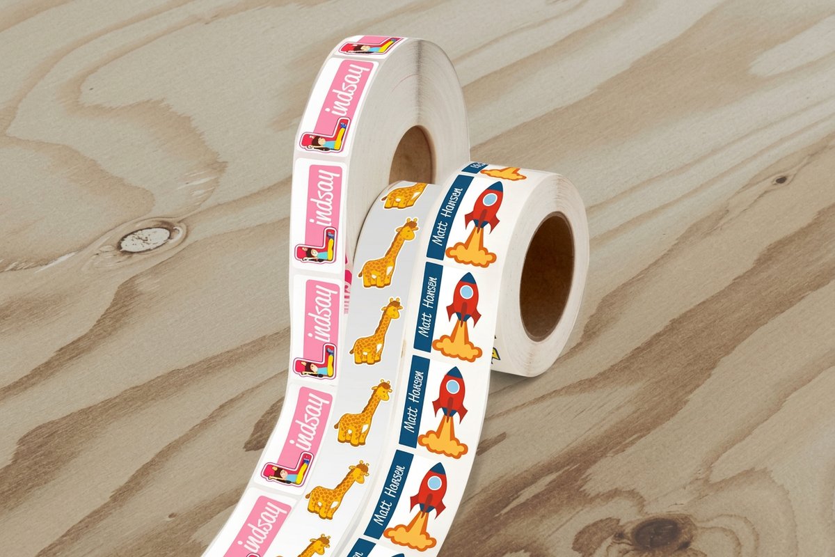 Roll Kids Labels