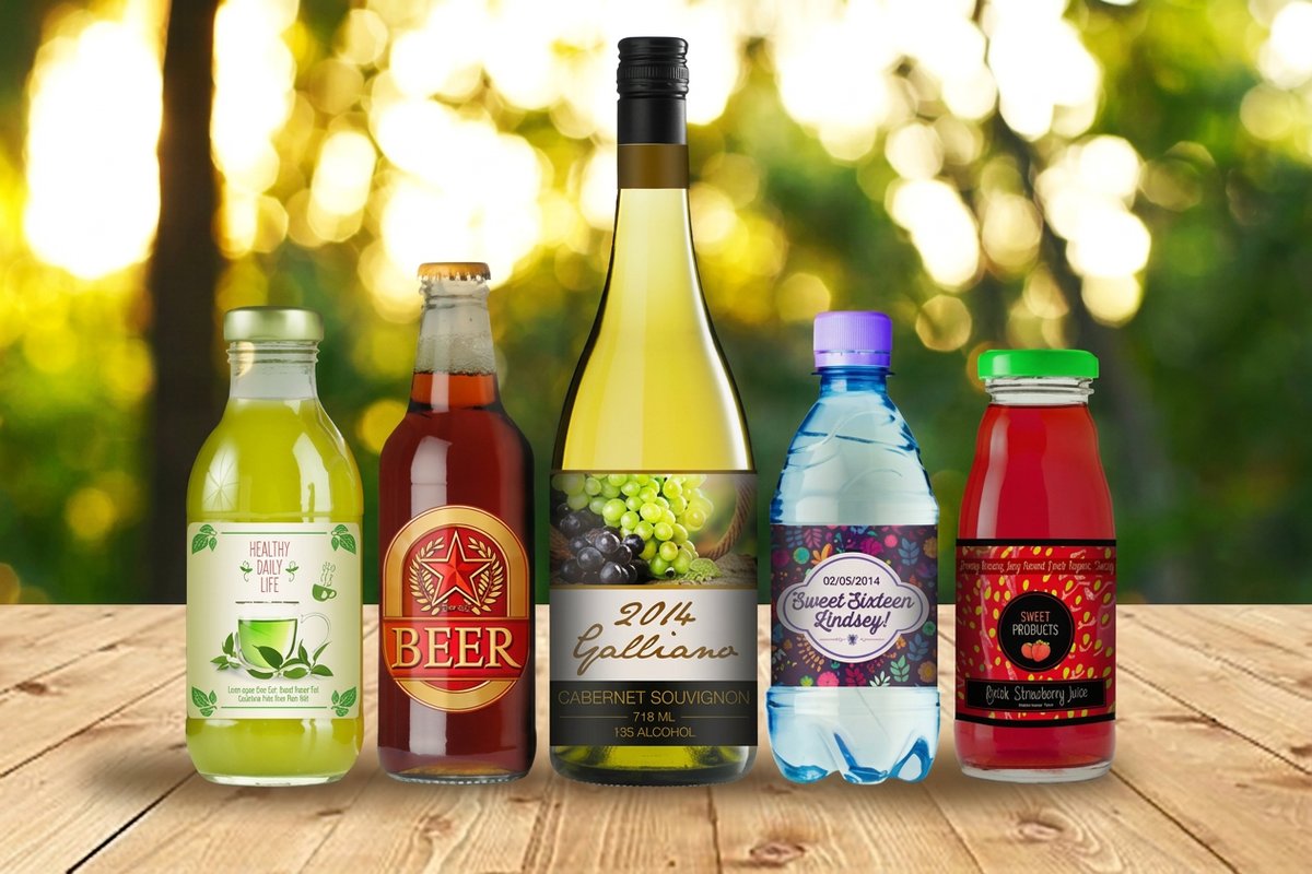 Standard Bottle Labels