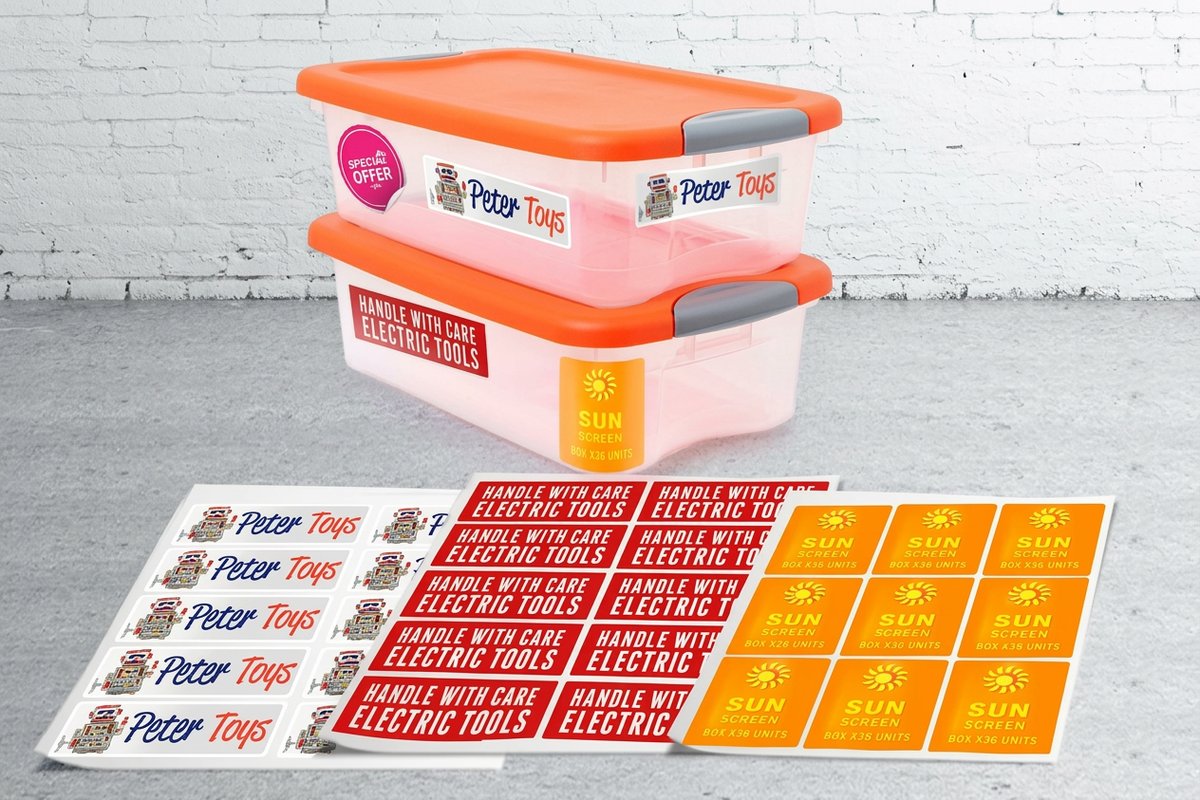 Standard Vinyl Labels