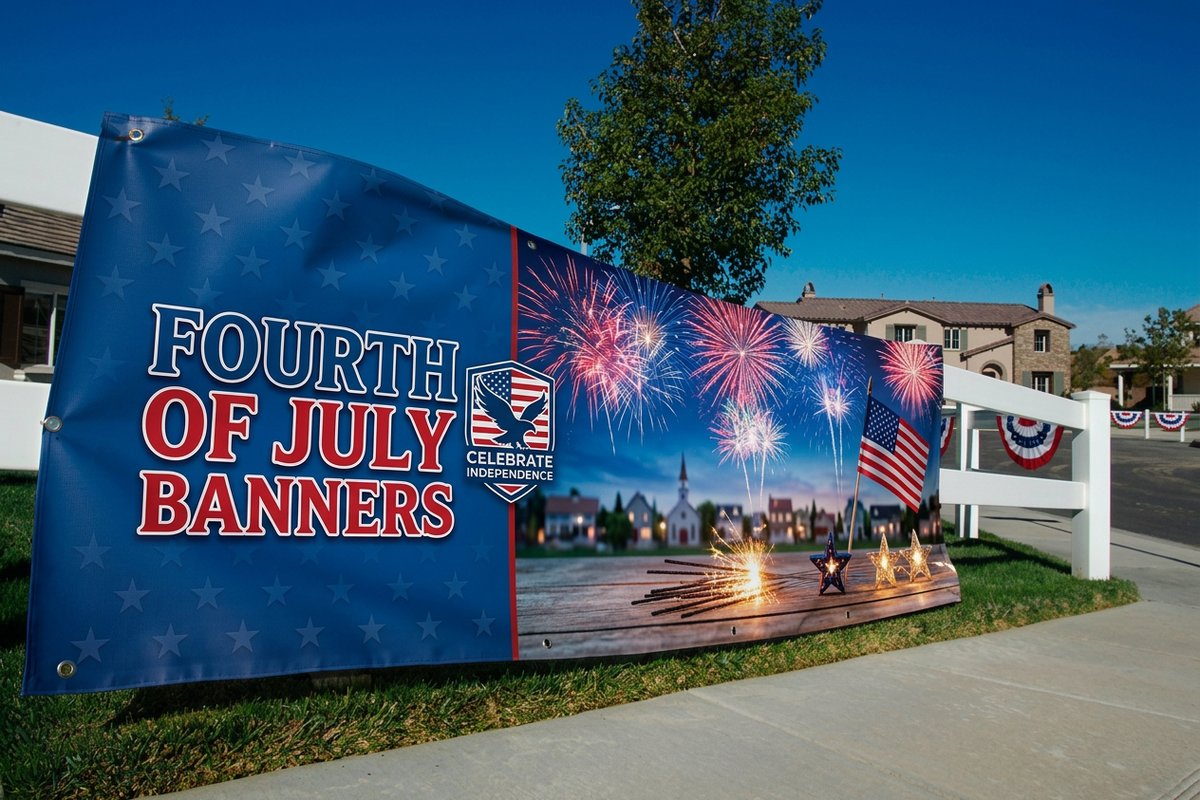 4th Of July Banners 3 - 4OVER4