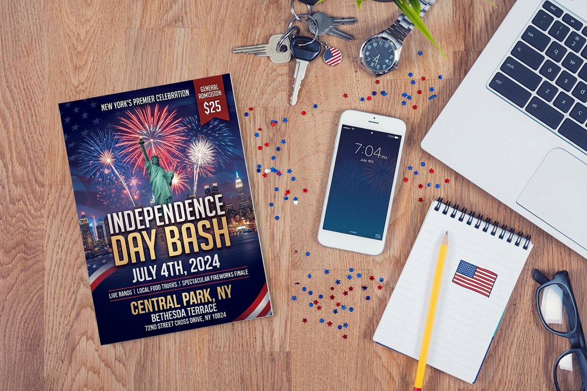 4th Of July Flyers 1 - 4OVER4