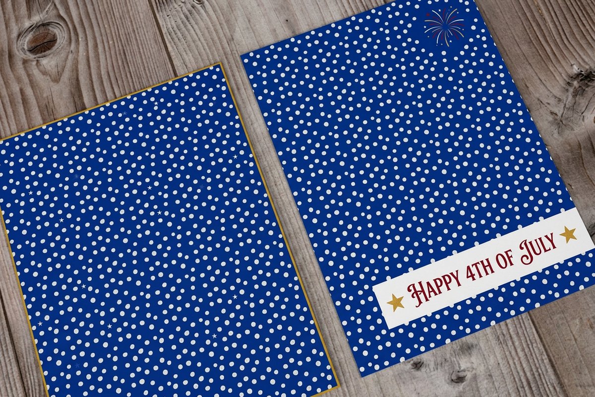 4th Of July Postcards 4 - 4OVER4