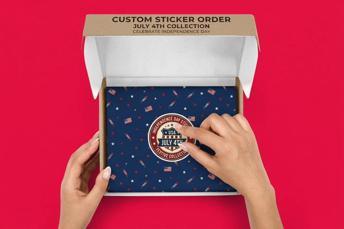 4th of July Stickers