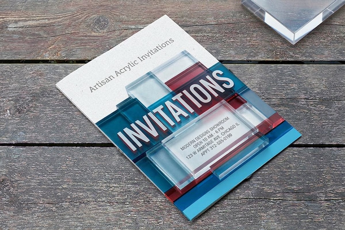 Acrylic Invitations