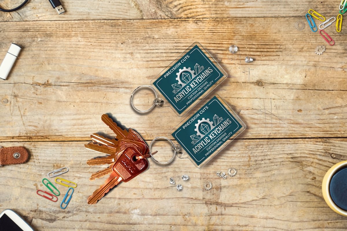 Professional keychains printing - new_product 2 by 4OVER4