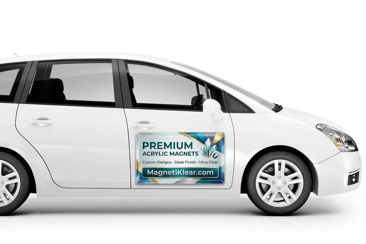 Acrylic Magnets by 4OVER4