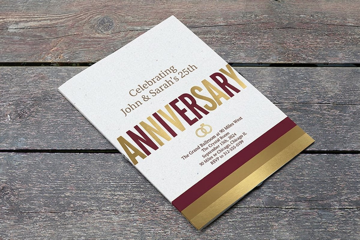 Anniversary Invitations