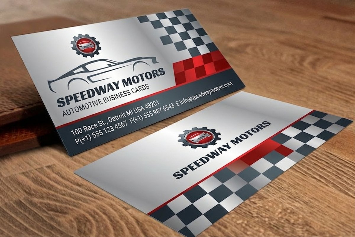 Automotive Business Cards