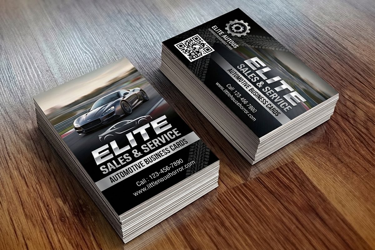 Automotive Business Cards