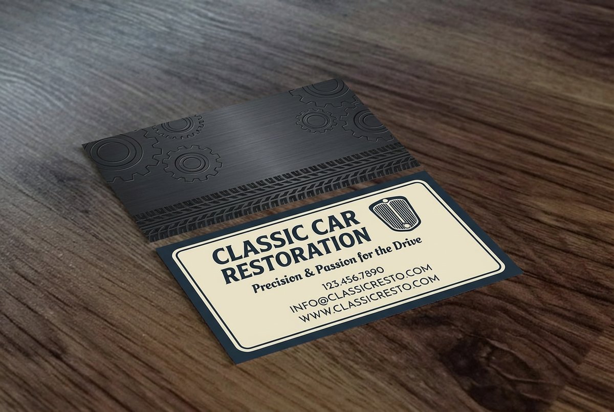 Automotive Business Cards