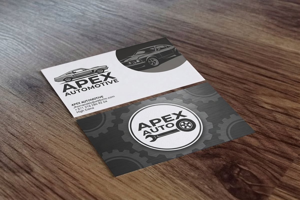Automotive Business Cards