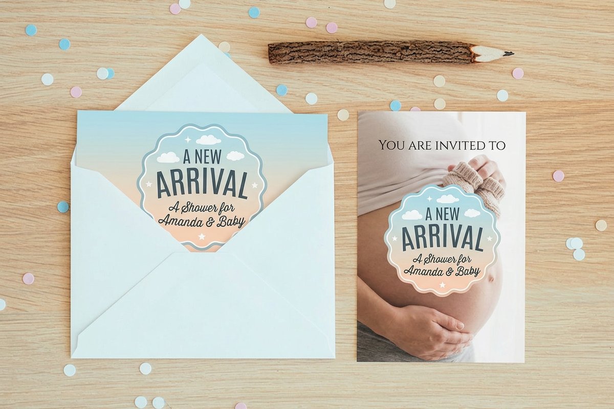 Baby Shower Invitations 5 - 4OVER4