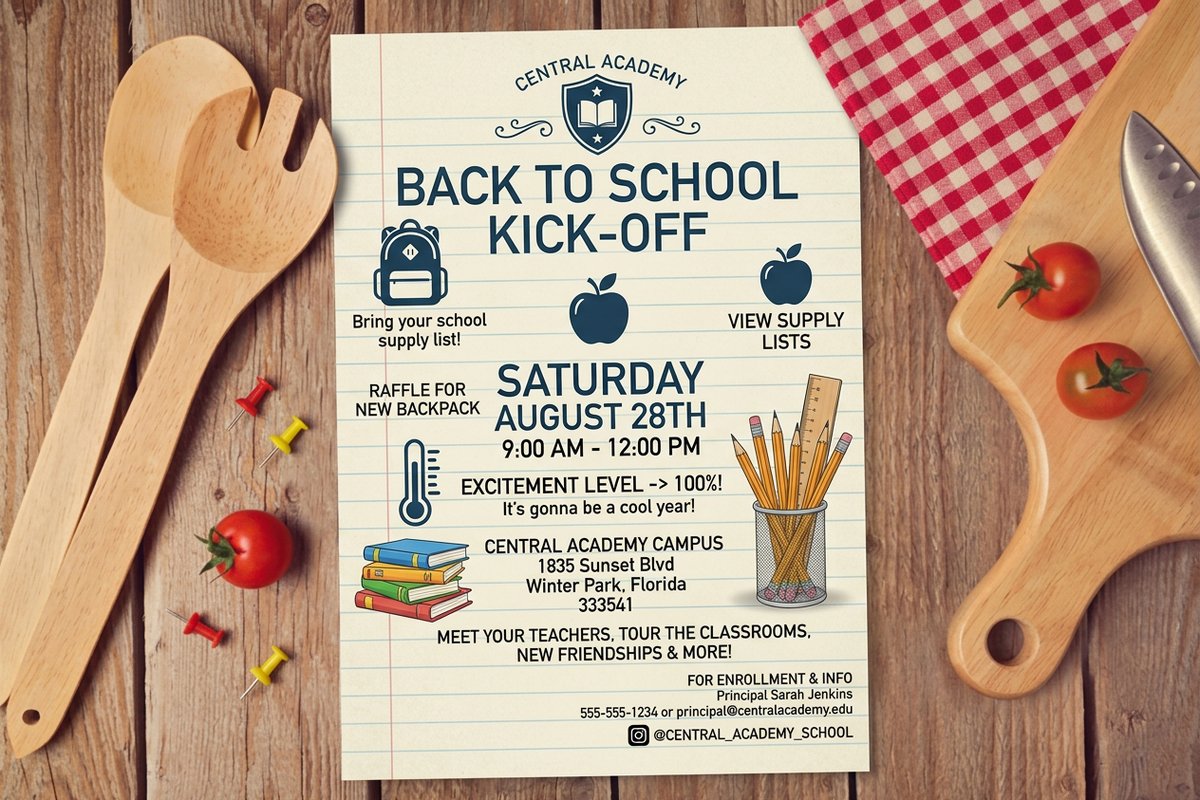 Back To School Flyers 2 - 4OVER4