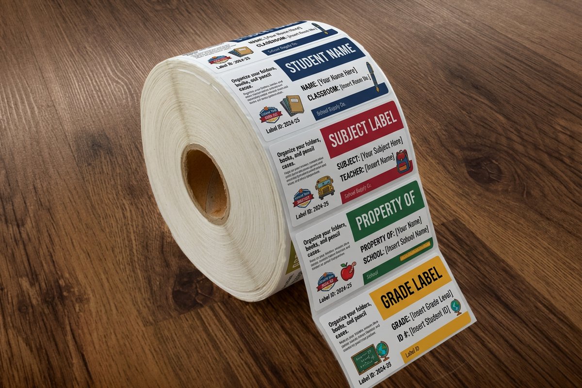 Back to School Labels