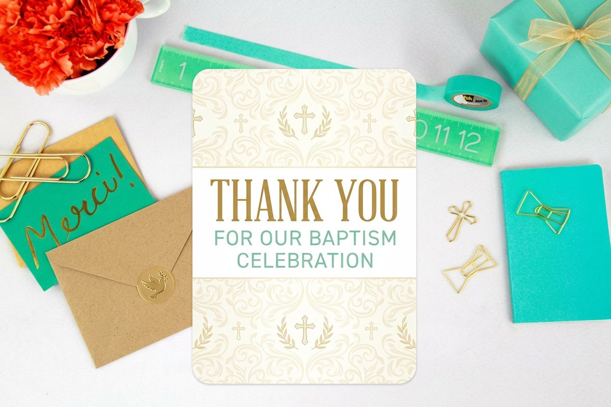 Baptism Thank You Cards