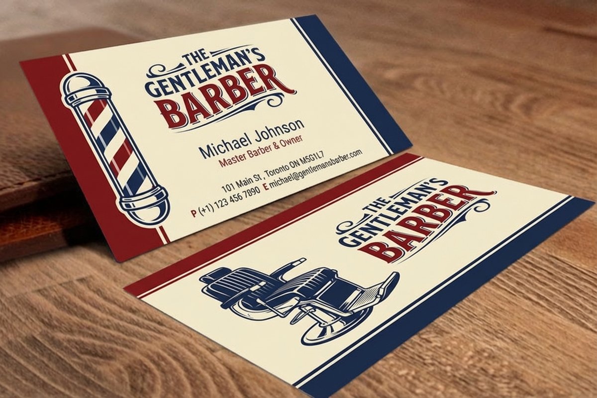 Barber Business Cards