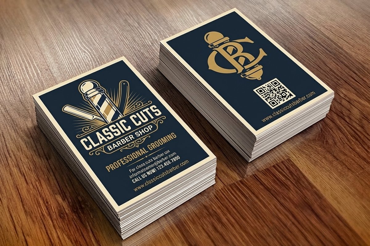 Barber Business Cards