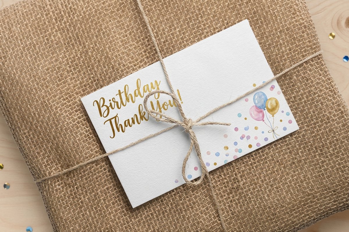 Birthday Thank You Cards