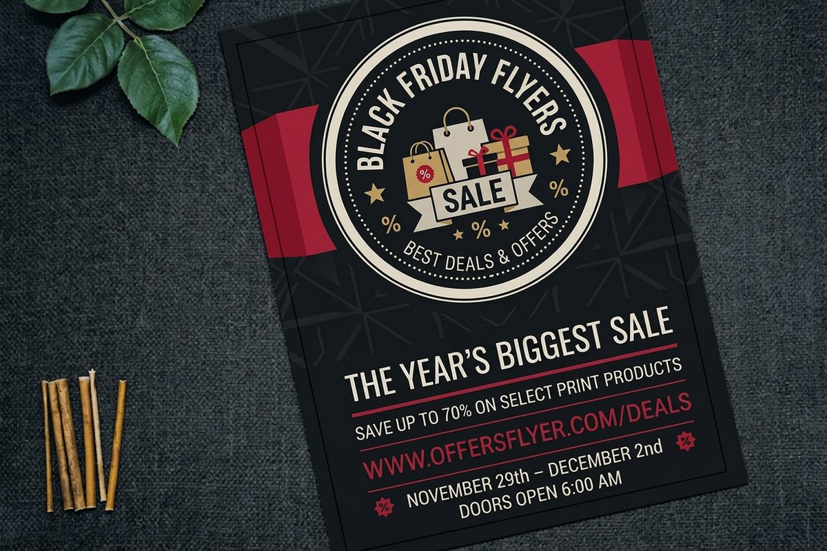 Black Friday Flyers 3 - 4OVER4