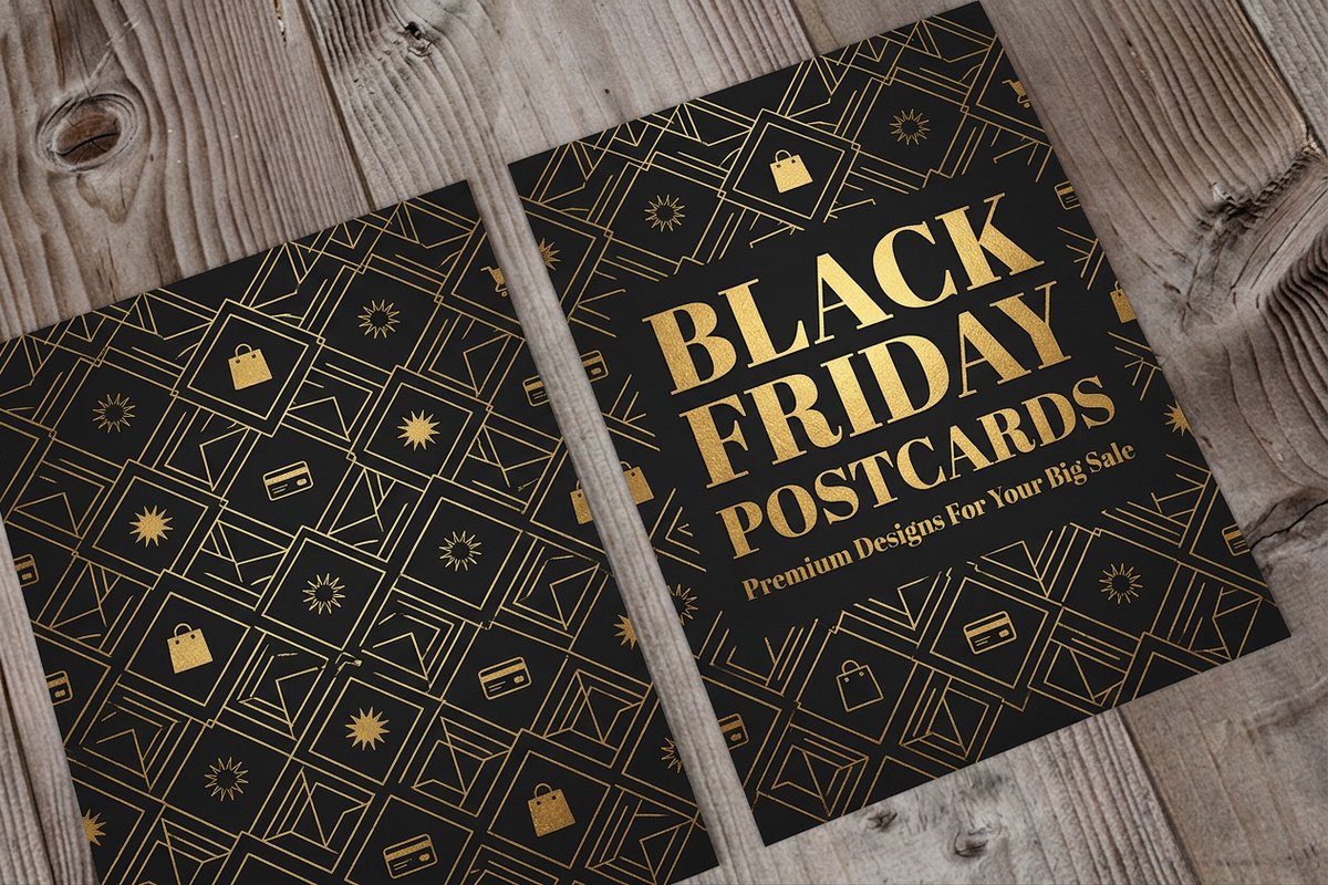 Black Friday Postcards 3 - 4OVER4