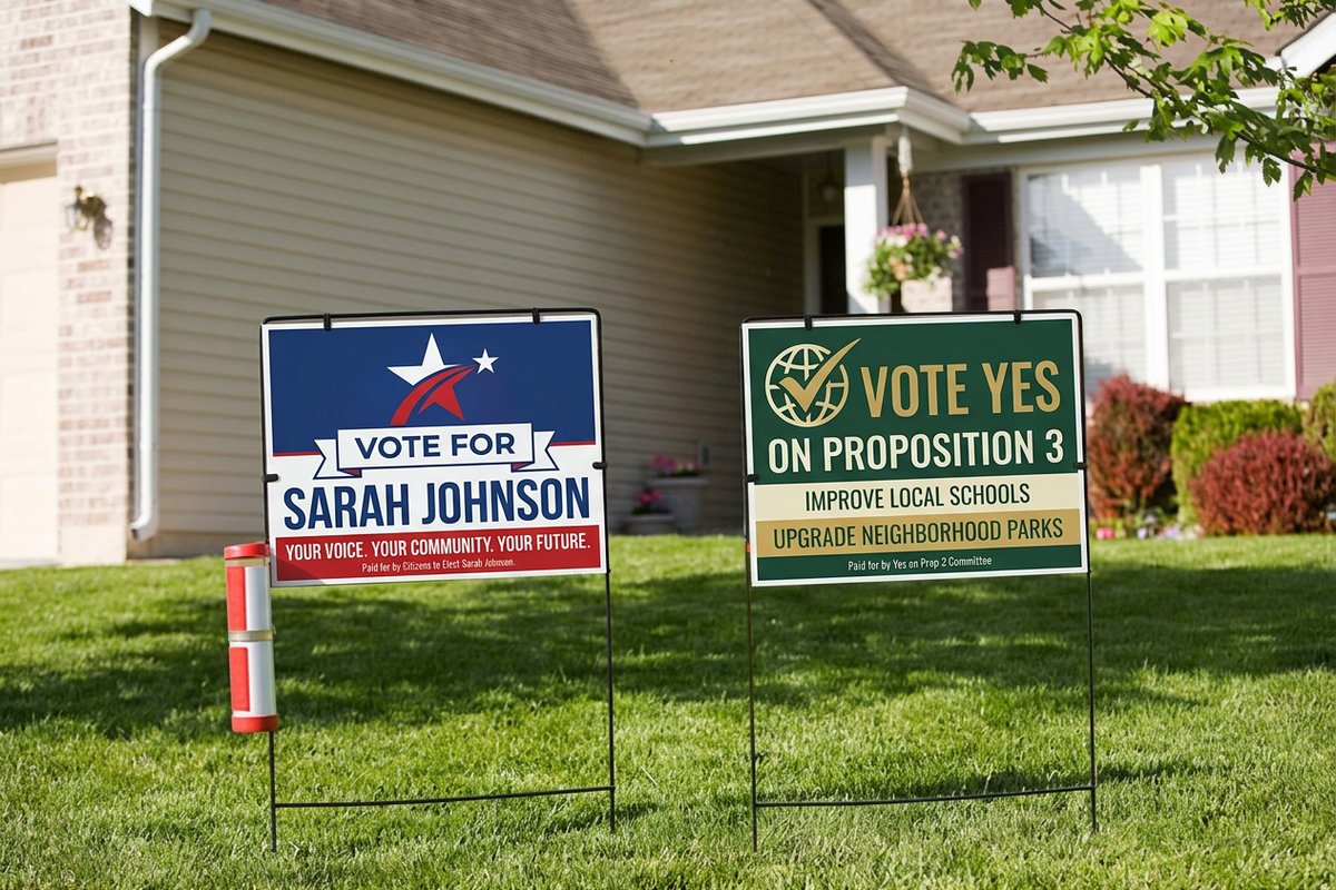 Campaign Yard Signs