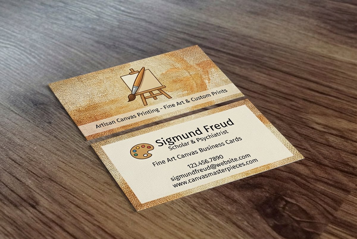 Canvas Business Cards