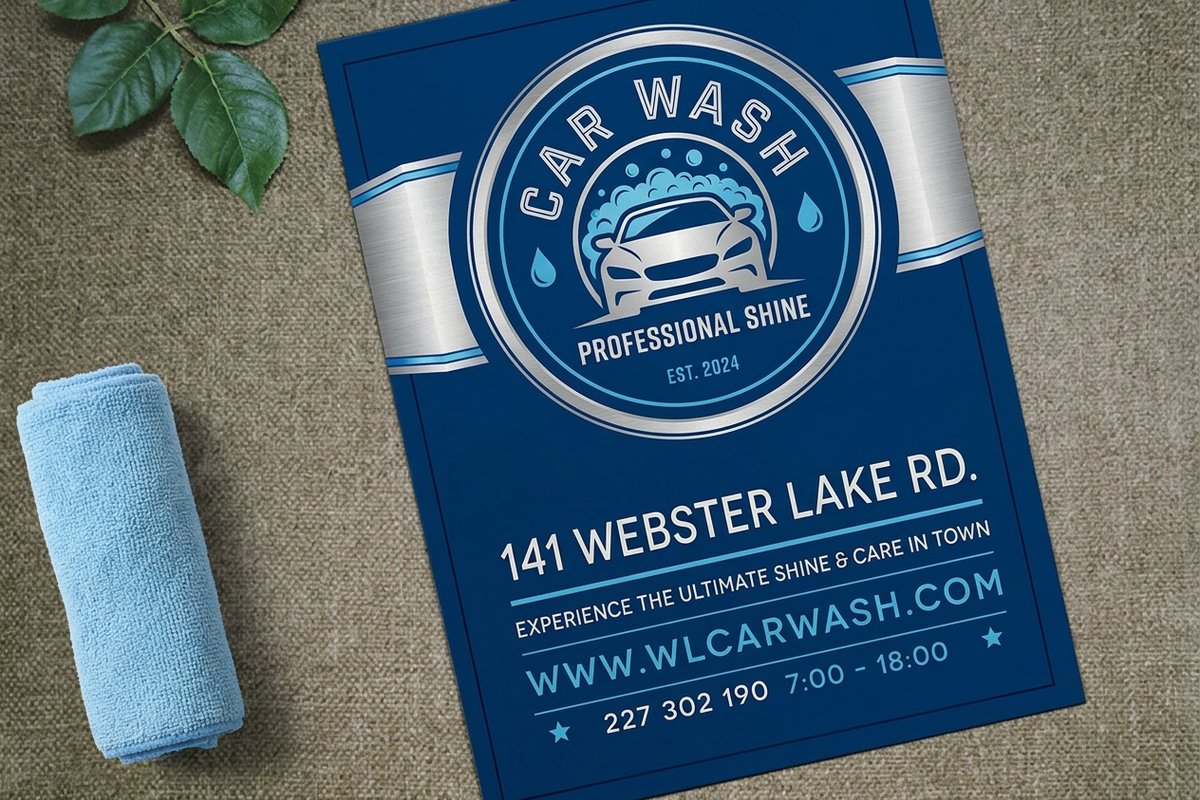 Car Wash Flyers