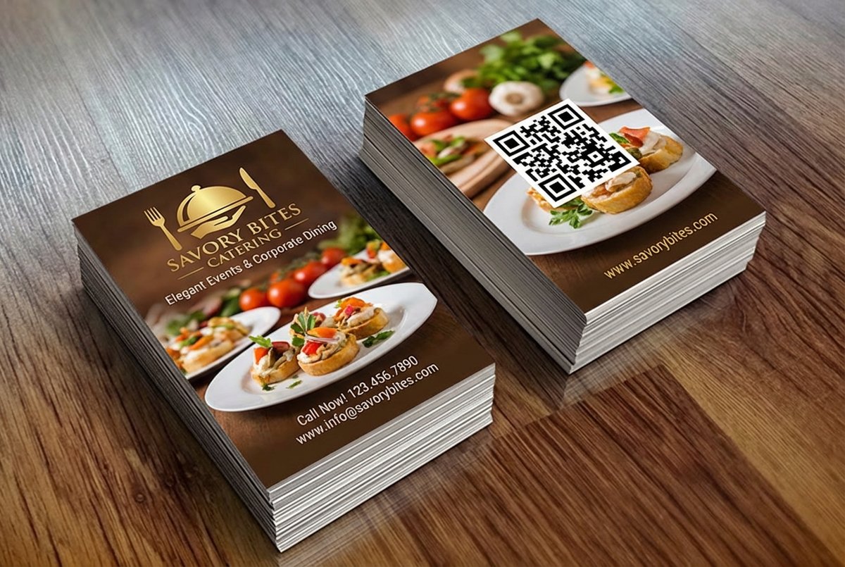 Catering Business Cards