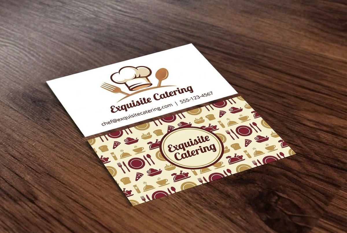 Catering Business Cards