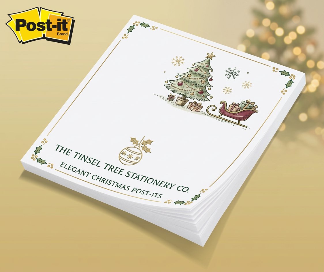 Christmas Post Its by 4OVER4