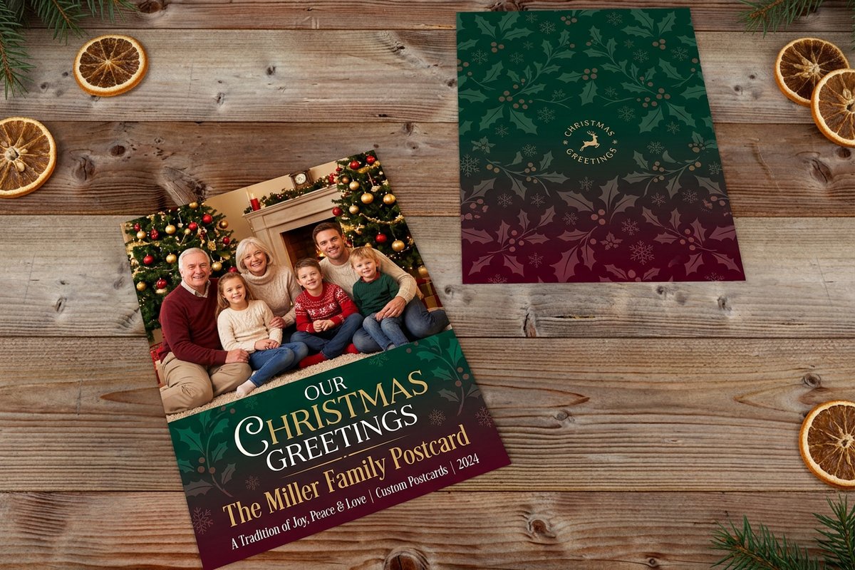 Christmas Postcards by 4OVER4