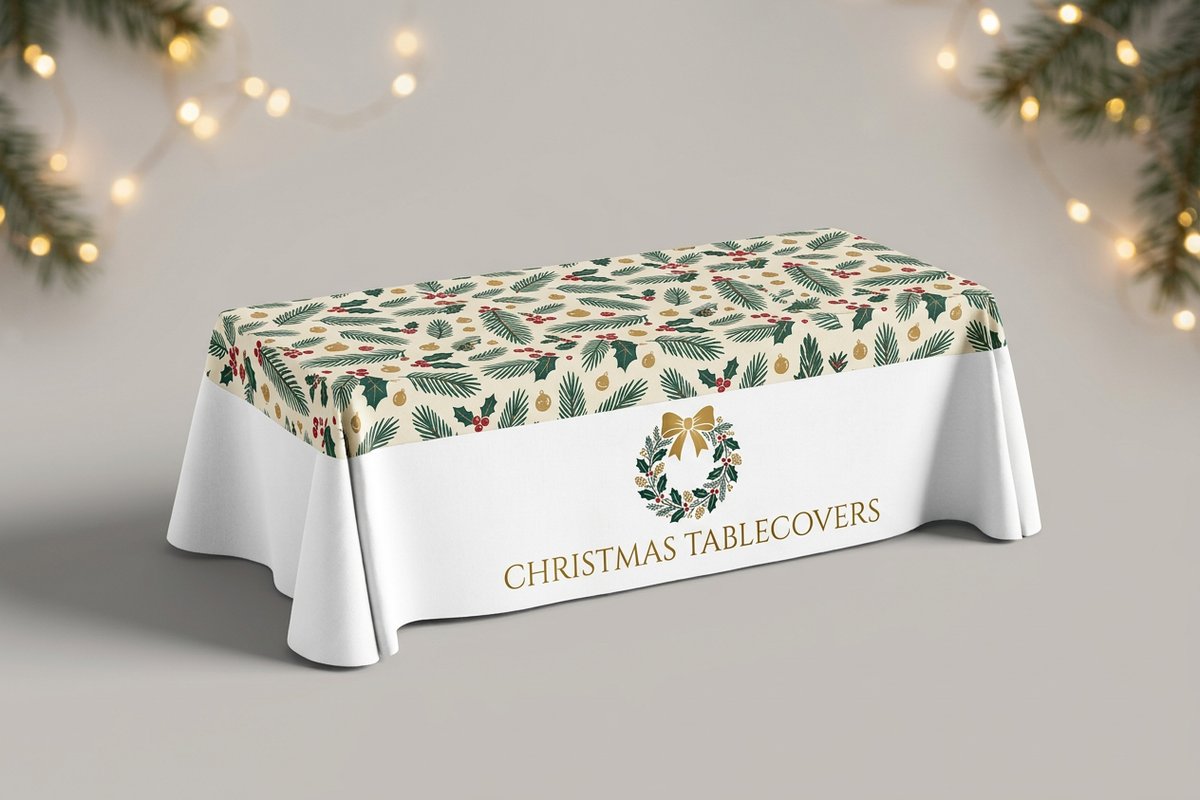 Christmas Table Covers by 4OVER4