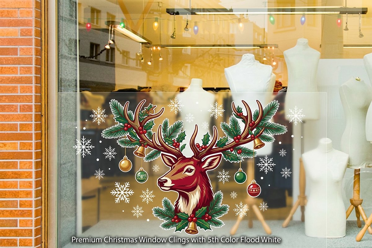 Christmas Window Clings