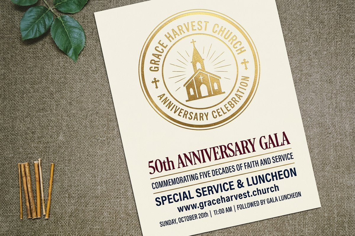 Church Anniversary Flyers