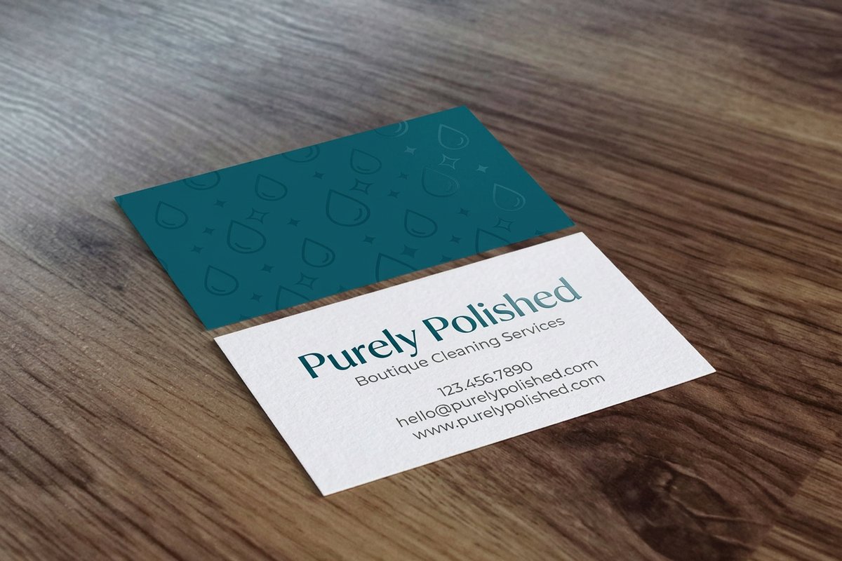 Cleaning Business Cards