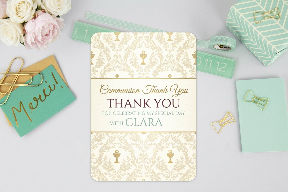 Communion Thank You Cards