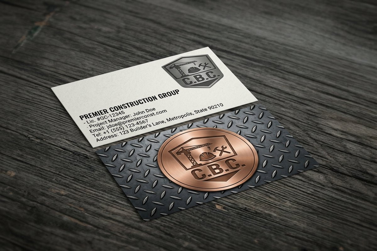 Construction Business Cards