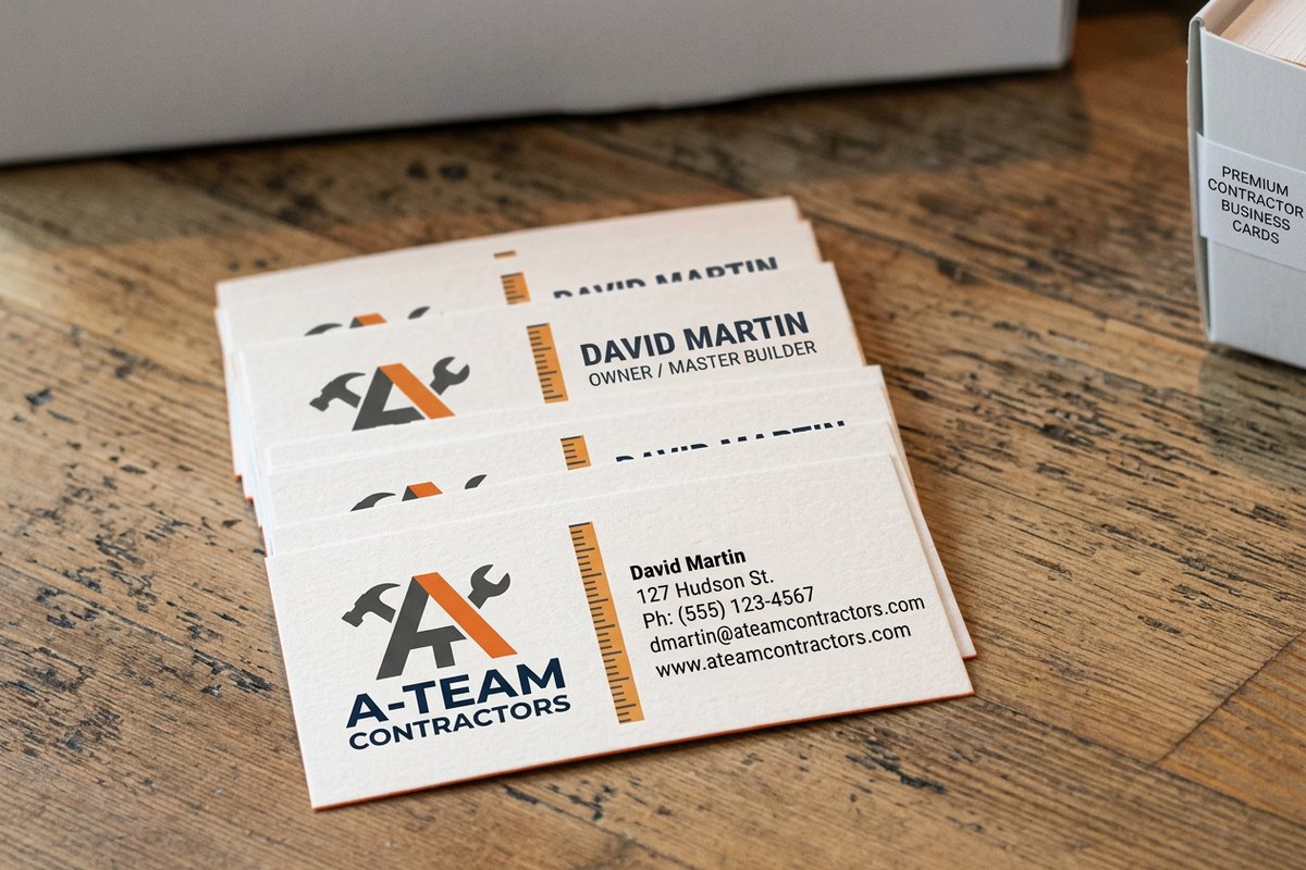 Contractor Business Cards