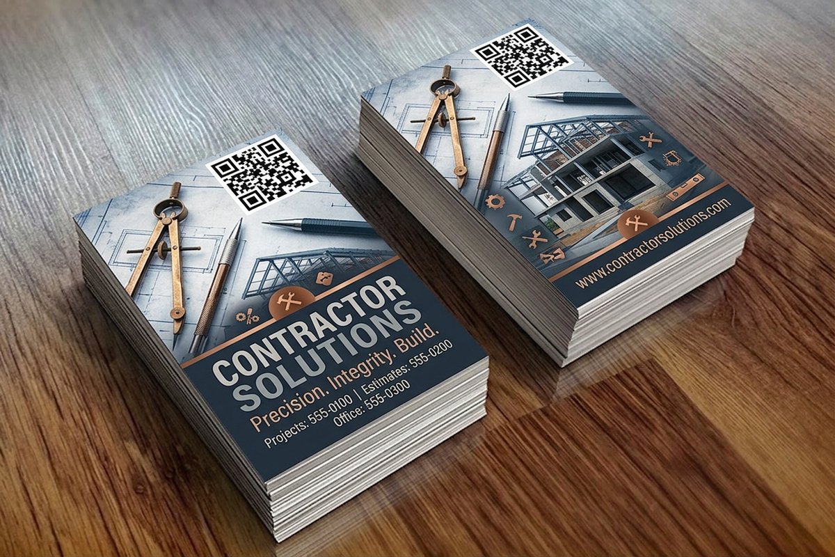 Contractor Business Cards