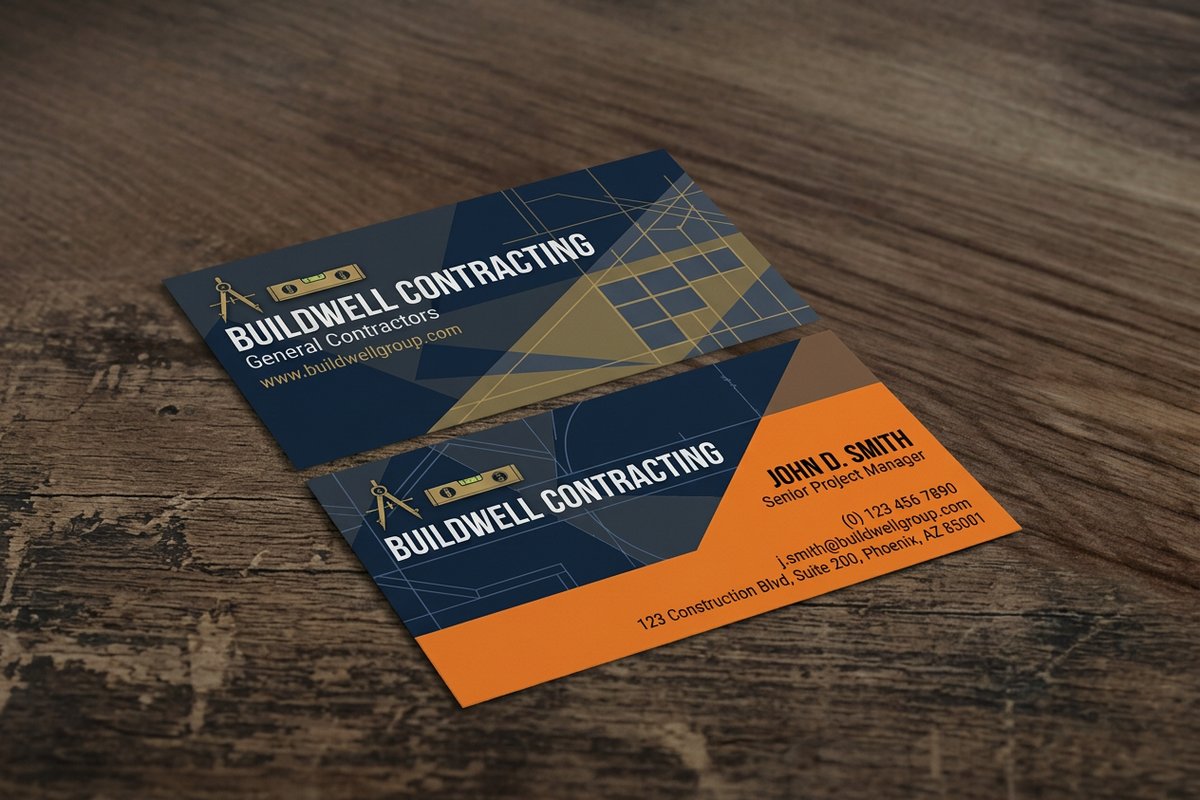 Contractor Business Cards